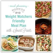 weight watcher meal plan 10 with old