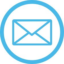 email icon blue transpa png stickpng