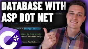 create and connect databases in asp net