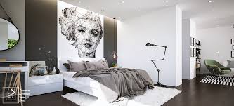 40 Beautiful Black White Bedroom Designs