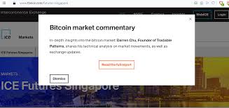 Bakkt® bitcoin (usd) physically delivered monthly futures are listed on ice futures u.s. Ice Futures Singapore Bitcoin Biweekly Commentary Tradable Patterns