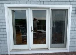 hurricane rated patio door with two