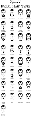 Expanded Beard Type Chart Jon Dyer
