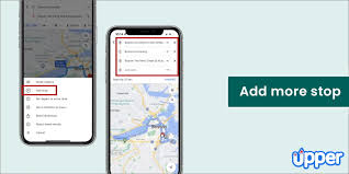 how to use google maps route planner in