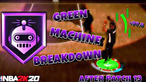 nba 2k20 green machine badge breakdown