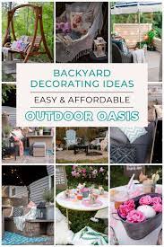 backyard decorating ideas easy and