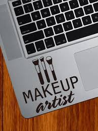 makeup artist vinyl decal sticker