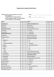 15 sle nursing skills checklist in pdf