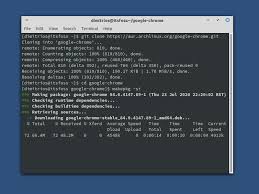 install google chrome in arch based