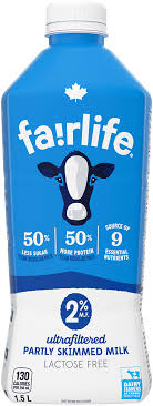 fairlife milk varieties nutrition