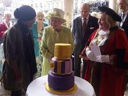 The queen's official birthday is celebrated with a revised version of the trooping the colour ceremony staged at windsor castle. Great British Bake Off Star Bakes Queen S Birthday Cake