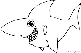 Free printable fathers day coloring pages for grandpa. Shark Cartoon Coloring Pages Colouring Pages Variable