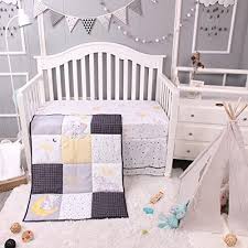 Starry Elephant Baby Nursery Crib