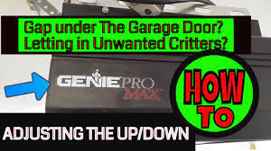 genie pro max garage door opener