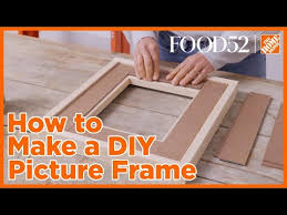 How To Make A Diy Picture Frame The