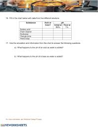 Acids and bases online worksheet for grade 9. Grade 7 Acids And Bases Worksheet