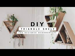 Easy Diy Triangle Shelves The Perfect