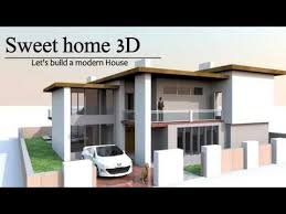 The look of your home is largely influenced by the color of wall paint, and the right type of windows & doors to go with it. Modern House In Sweet Home 3d Youtube Modern House House House Design