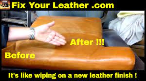 As such, it soaks in stains and dirt very aniline leather is very absorbent and so you shouldn't spray the leather ultra clean directly onto it. Aniline Leather Repair Kit Aniline Renew Dye Amazing Unique Product Youtube