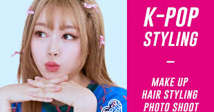 in seoul hair makeup photo shoot