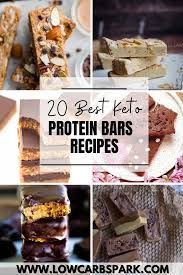 20 keto protein bars recipes low carb