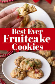 The fruitcake is made with lots of dried fruit and nuts, but the real secret to this best fruitcake ever is whiskey, guys. Best Ever Fruitcake Cookies Will Be Your New Favorite For The Holidays