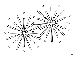 firework coloring pages 30 free