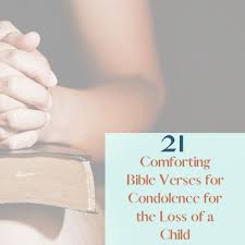 21 comforting verses for