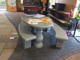 Garden Furniture Stone Table Chair