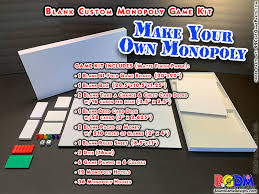 The official monopoly rules are used to answer as many of the questions as possible. Game Parts List Game Pieces Blank Game Board Box Inventors Kits