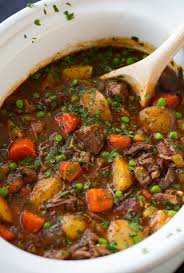 slow cooker beef stew cooking cly