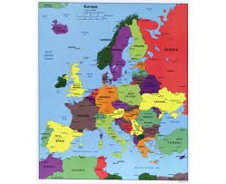 Maps of Europe and European countries | Collection of maps of Europe | Mapsland | Maps of the World