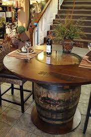 Wine Barrel Furniture Barrel Table