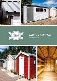pricing gillies mackay garden building