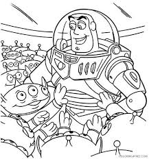 Toy story coloring book for kids andy's birthday coloring pages. Toy Story Coloring Pages Tv Film Toy Story Alien Printable 2020 10454 Coloring4free Coloring4free Com