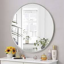 40 50 60cm Wall Mirror Round Frame Home