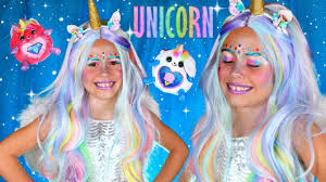 unicorn makeup and costume tutorial