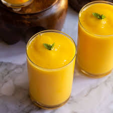 mango pineapple smoothie with orange