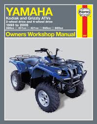 A repair manual is a professional book of instructions that list maintenance, repair and overhaul of the on a 2005 yamaha atv 400 how can i replace the solenoid. Kodiak 400 Haynes Manuals