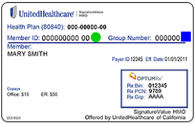 Health insurance carriers provide id cards to their members to present to providers of care to bill them for services rendered. Myuhc Com