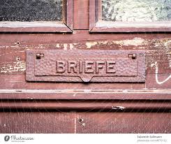 Old Mail Slot On The Front Door A