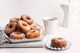 cinnamon sugar donuts with step by step