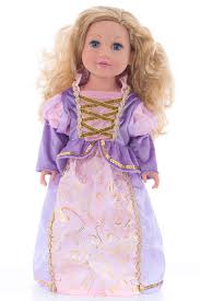 tangled inspired rapunzel doll dress