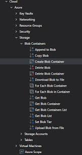 directory inside blob container