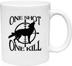 coffee mug coyote hunter predator