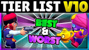 Now we will show you the overall best brawlers and in event maps such as gem grab, showdown (solo and. Brawl Stars Tier List V10 Best Brawlers Every Mode 1 Brawler Stands Supreme Youtube