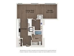 floor plans of 23rd place apartment in