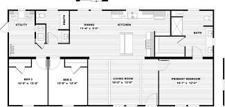 Clayton Hudson 28x60 Doublewide Mobile