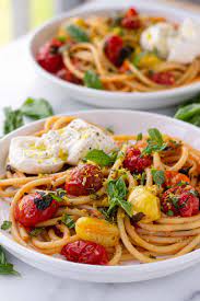 tomato basil pasta cooking for my soul