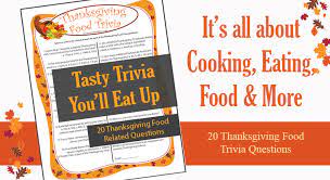 These bible trivia questions are fun questions to ask if you want to break the ice with someone you just met. Thanksgiving Food Trivia Questions And Answers